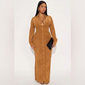 Fashion Nova | Dresses | Rose Gold Gown Fashion Nova Size Xl | Poshmark